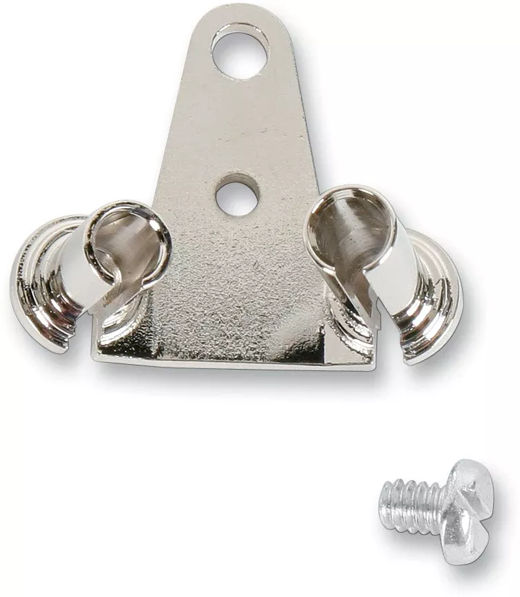 S&S Super E & G Butterfly Style Cable Guide Assembly & Screw For Harley Davidson