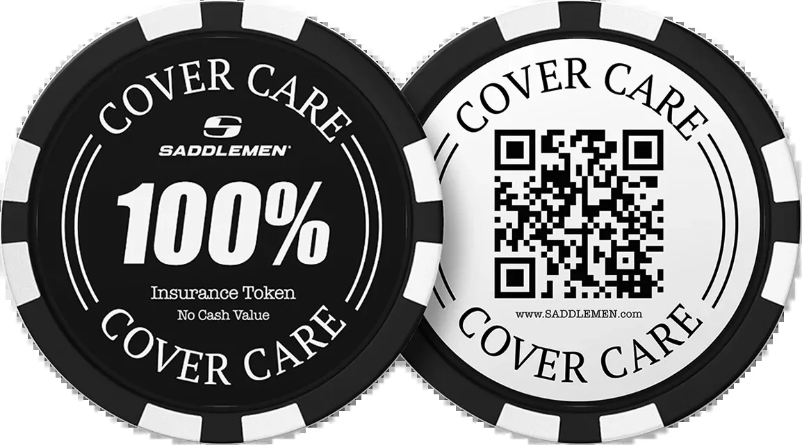 SADDLEMEN Cover Care Token 9904-1483 – Seat Repair and Restoration Solution