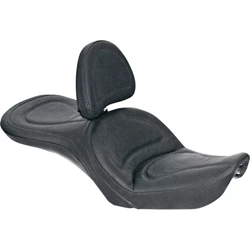 Saddlemen Explorer Seat with Driver Backrest for 1996-2003 Harley Dyna Wide Glide FXDWG