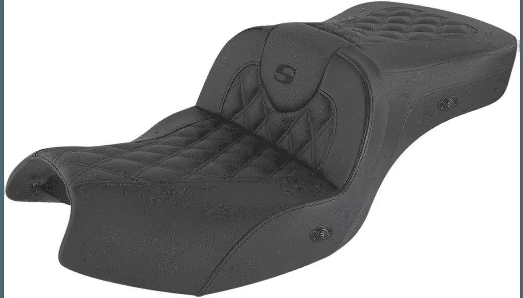 Saddlemen Heated Roadsofa LS Seat for '20-Up Indian Challenger/Pursuit