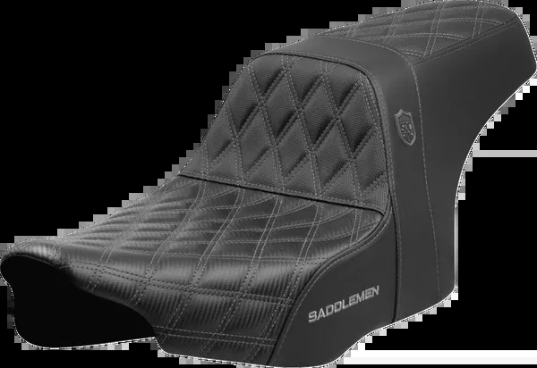 Saddlemen Pro Series SDC Performance Seat - Gray Stitching - w/o Backrest - FLT/FLH '23-'24 - SC82307D2