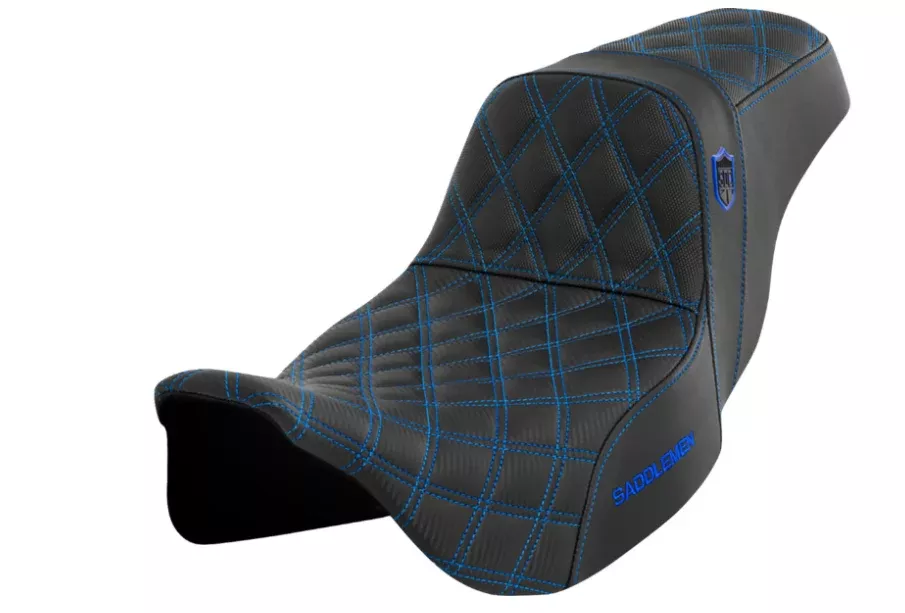Saddlemen Pro Series SDC Performance Seat – SC80807BLU For Harley Touring 2008-2024