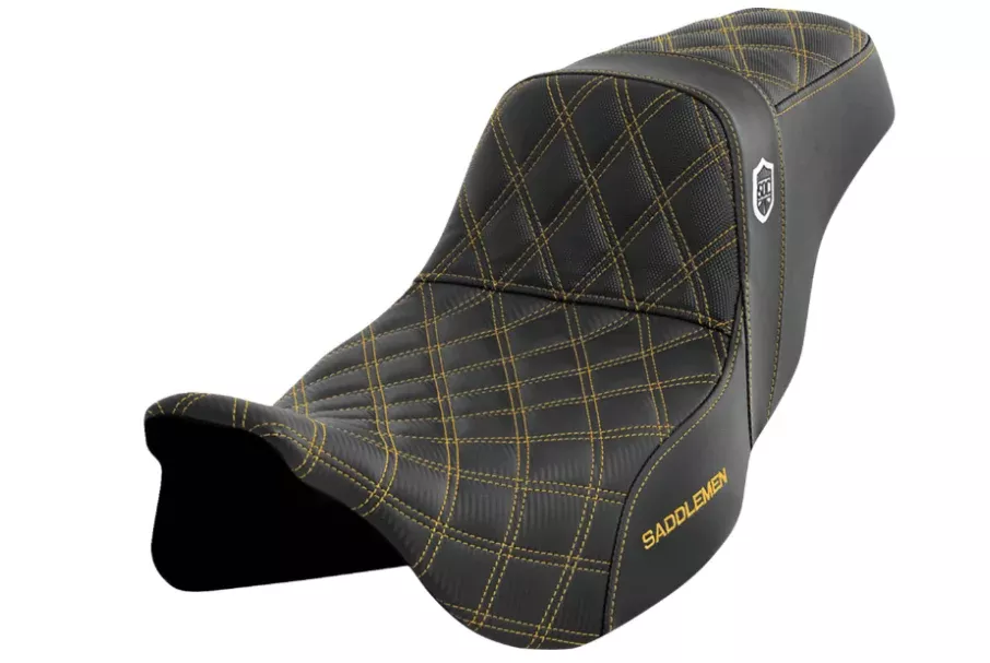 Saddlemen Pro Series SDC Performance Seat - SC80807GOL For Harley Touring 2008-2024