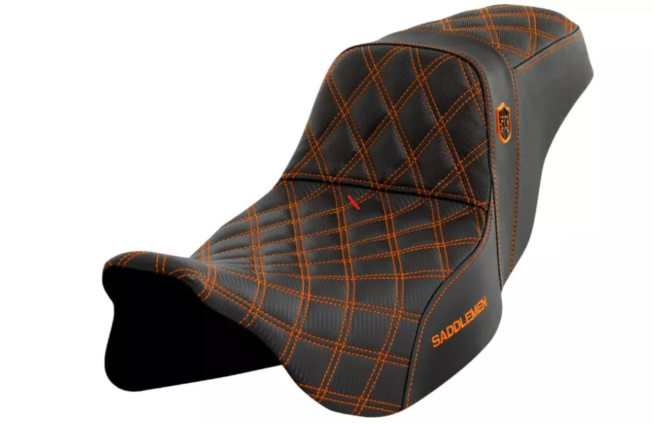 Saddlemen Pro Series SDC Performance Seat - SC80807ORA For Harley Touring 2008-2024