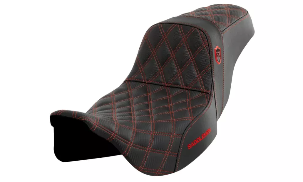 Saddlemen Pro Series SDC Performance Seat - SC80807RED For Harley Touring 2008-2024