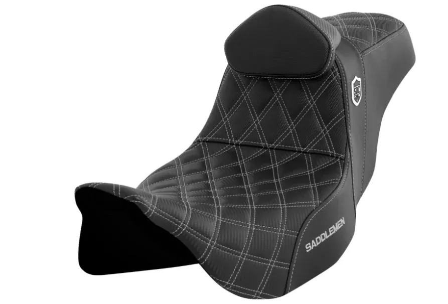 Saddlemen Pro Series SDC Performance Seat - SC80807SILRT For Harley Touring 2008-2024