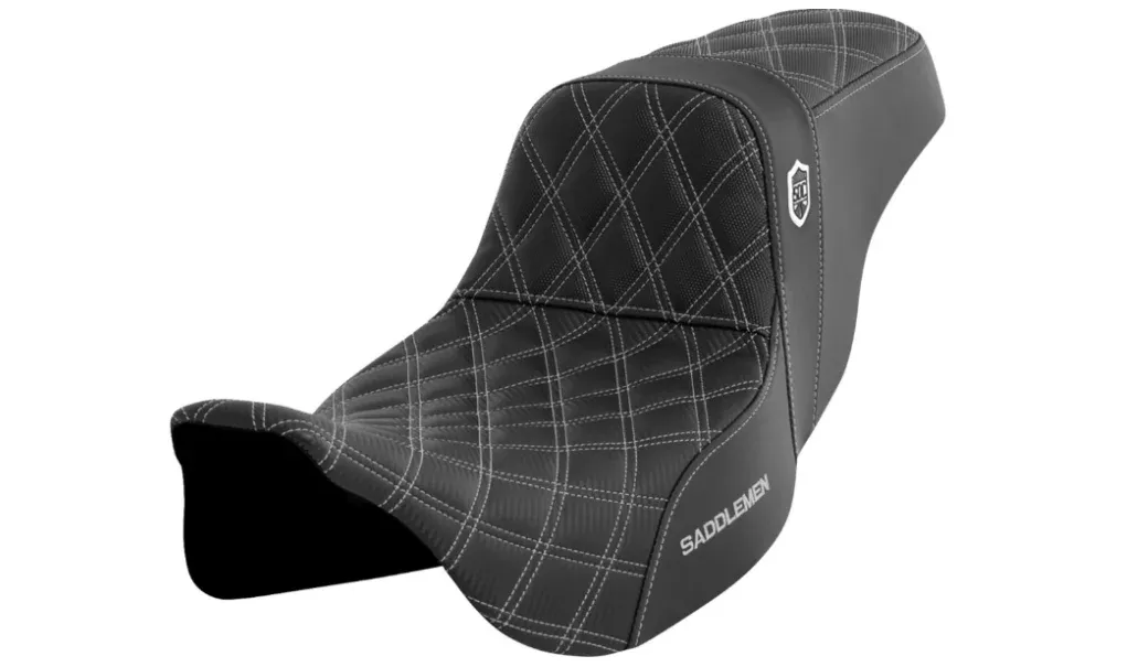 Saddlemen Pro Series SDC Performance Seat - SC80807WHI For Harley Touring 2008-2024