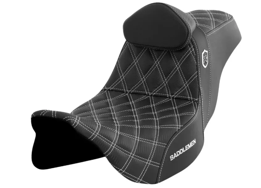 Saddlemen Pro Series SDC Performance Seat - SC80807WHIRT For Harley Touring 2008-2024