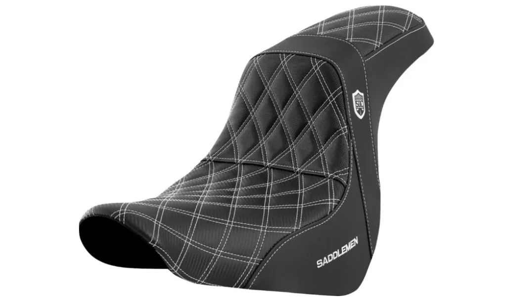 Saddlemen Pro Series SDC Performance Seat - SC81829WHI For Harley Softail 2018-2026