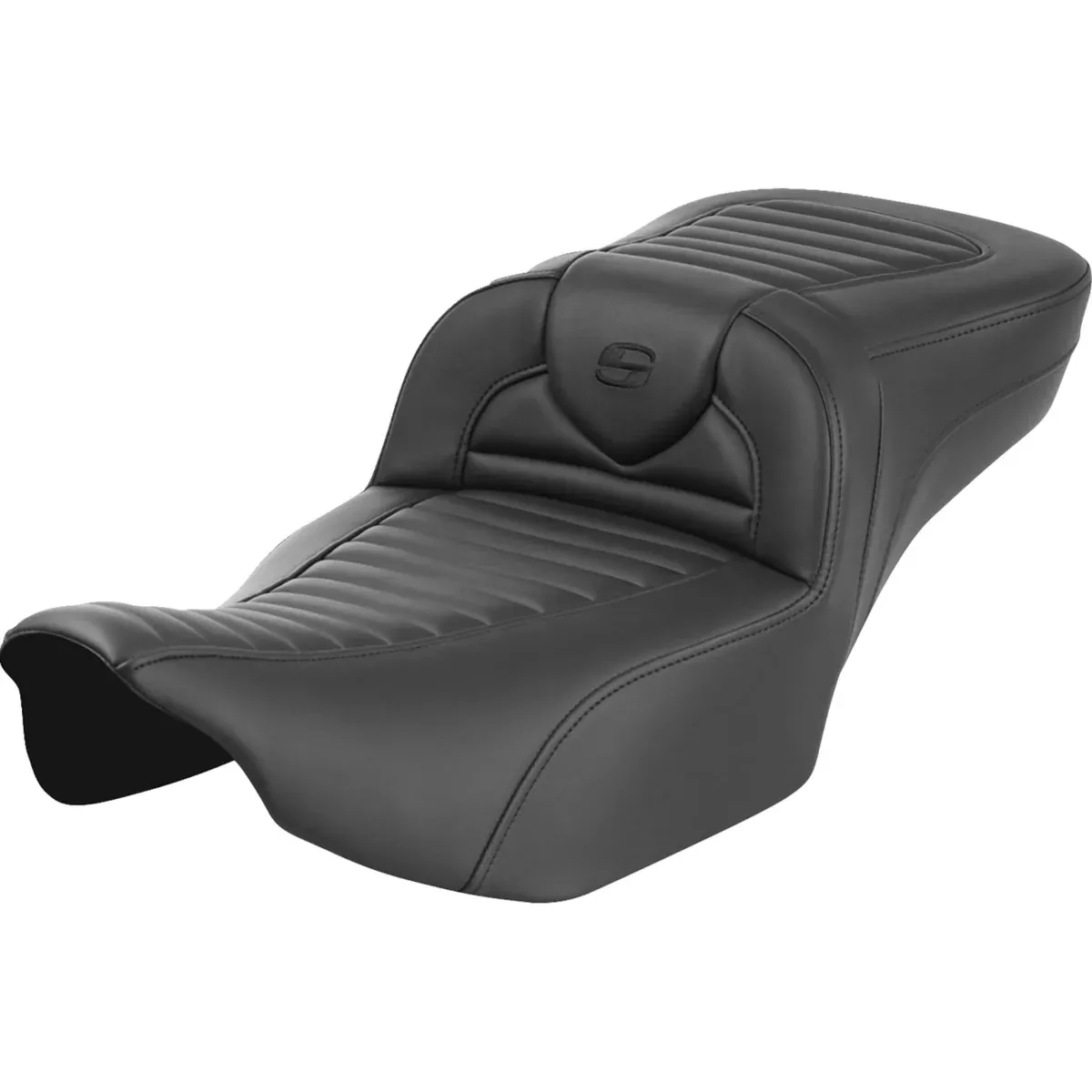 Saddlemen Roadsofa Extended Reach Seat Without Backrest Tuck-N-Roll - 823-07-20300 For Harley Touring 2023-2026