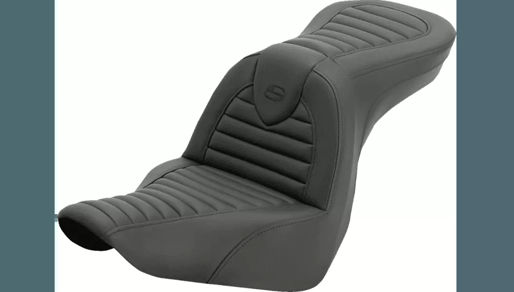 Saddlemen Roadsofa Seat for '18-26 Harley Davidson Lowrider S/ST and Sport Glide Models - Tuck-n-Rolll