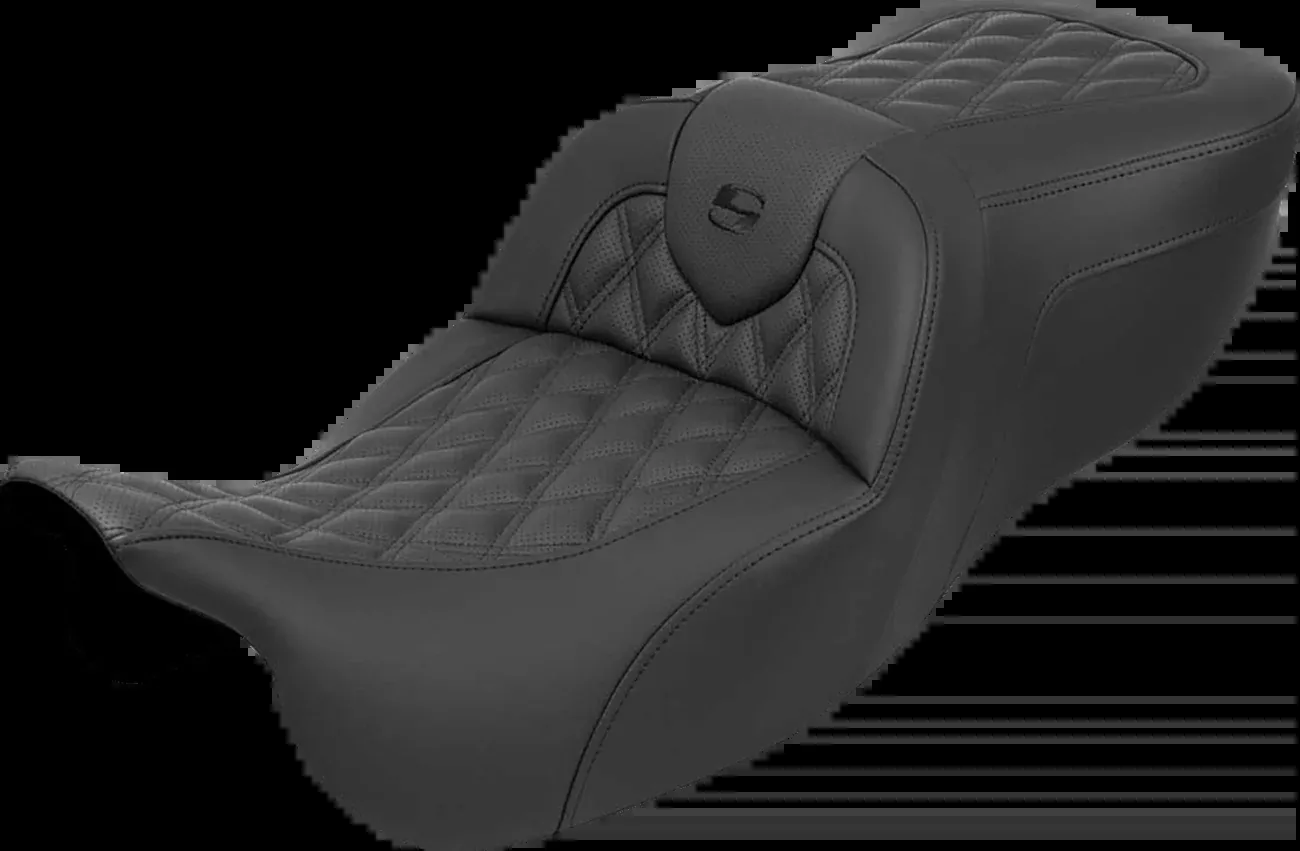 Saddlemen Roadsofa Seat - without Backrest - Lattice Stitch - FLRT/FLTRT '15-'25 - 815-07-182