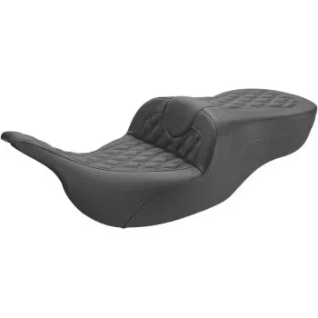 Saddlemen Roadsofa Standard Reach Seat Full Lattice Stitch Without Backrest - 897-06-182 For Harley Touring 1997-2007