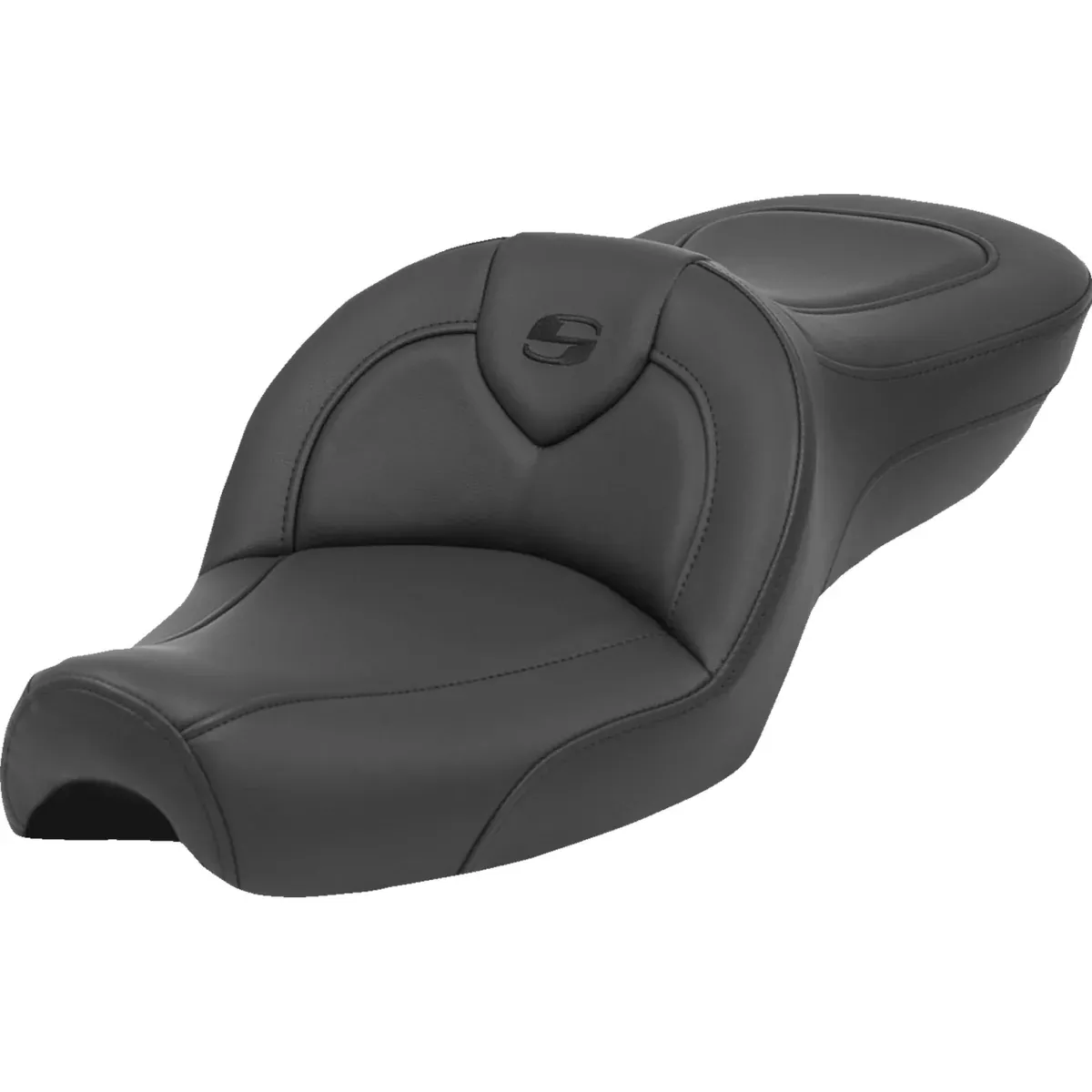 Saddlemen Roadsofa Standard Reach Seat Without Backrest Black – 879-03-187 For Harley Sportster 1996-2003 (3.3G Tank)