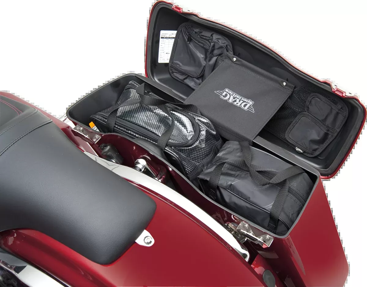 SADDLEMEN Saddlebag Lid Organizer 3501-0713 – Durable Storage Solution for Motorcycle Luggage