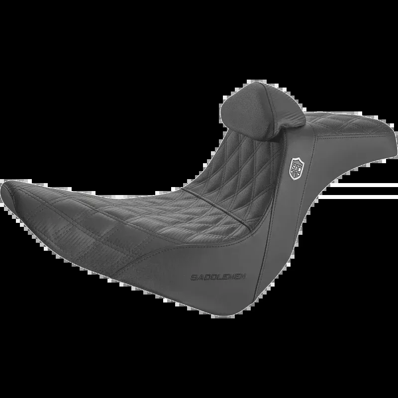 SADDLEMEN SDC PRO SERIES GRIPPER SEAT HARLEY FXBB FXST FLHC 18-26