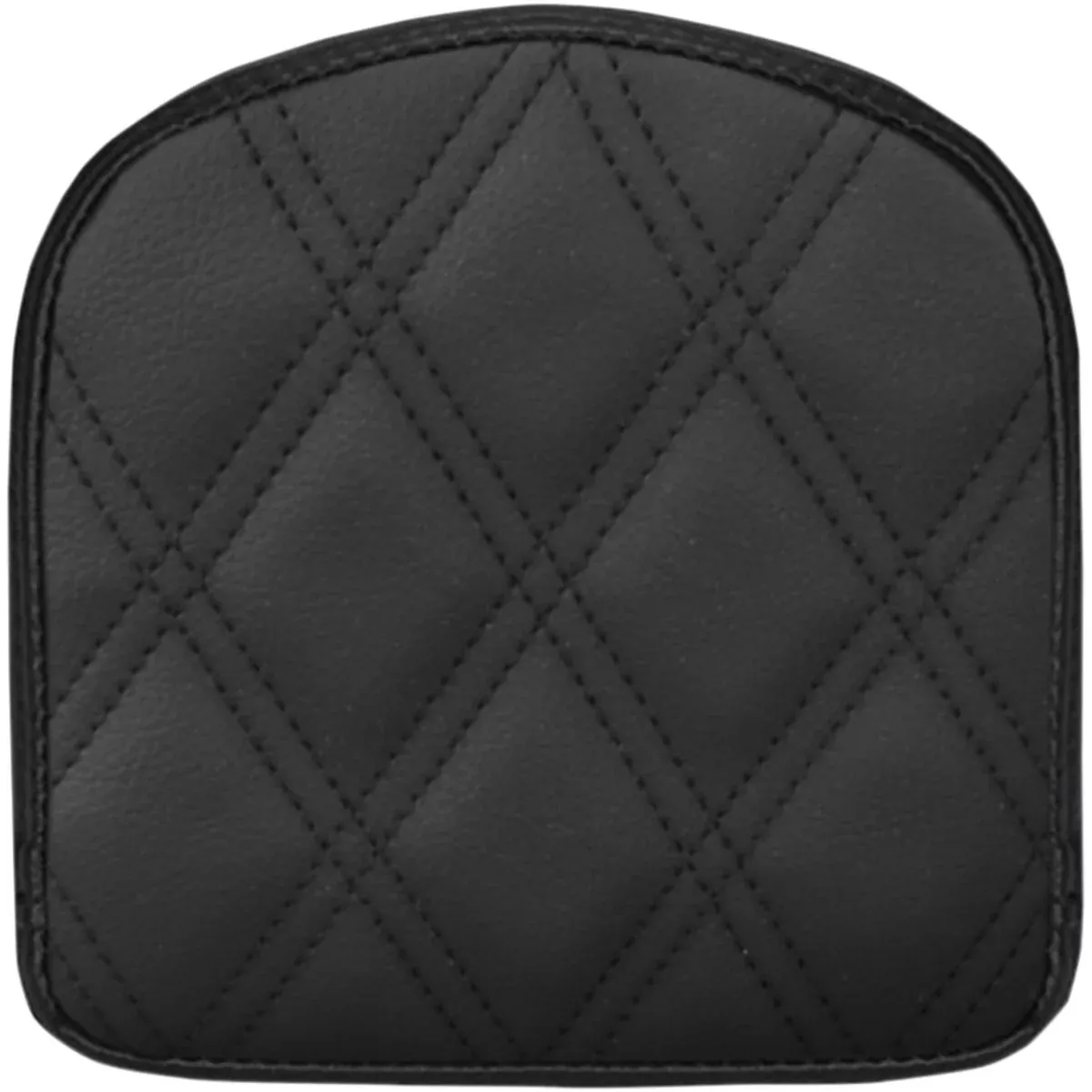 Saddlemen Sissy Bar Pad Lattice Stitched Black Universal - 040843