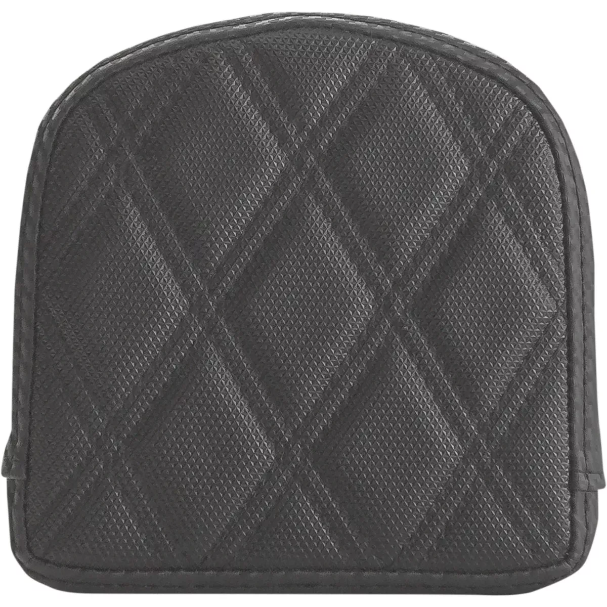 Saddlemen Sissy Bar Pad Lattice Stitched Black Universal - 0408SDC