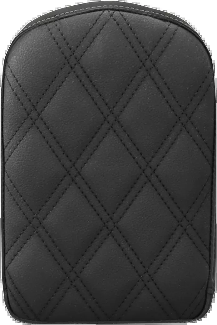 Saddlemen Sissy Bar Pad Lattice Stitched Black Universal - 041143