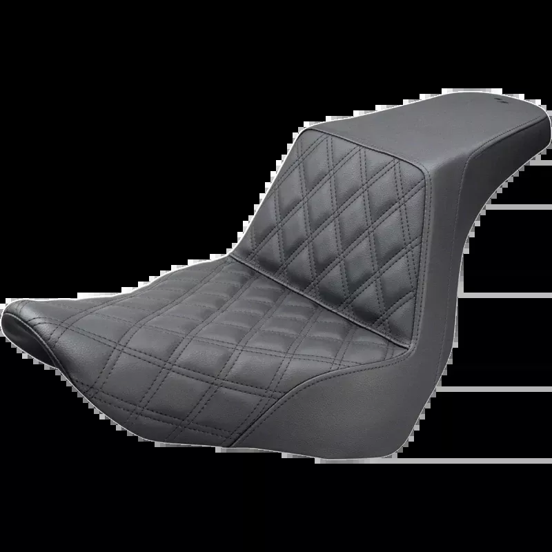 SADDLEMEN STEP UP FRONT L/S SEAT BLACK HARLEY SOFTAIL M8 FXLRS/FLSB 18-25