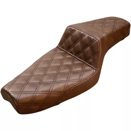 Saddlemen Step Up Full LS Seat for 1979-2003 Harley Sportster - Brown