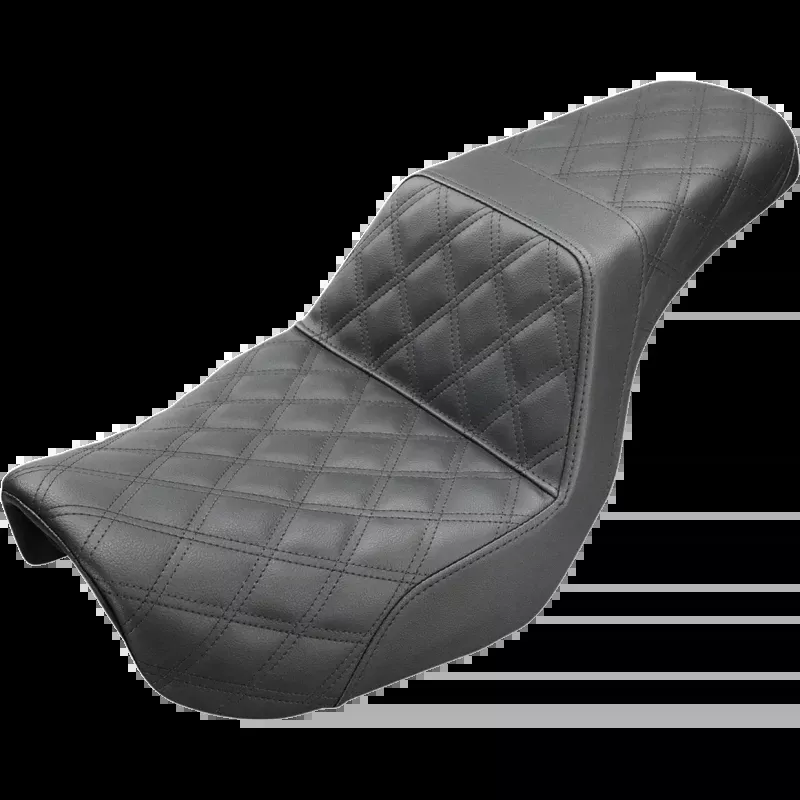 SADDLEMEN STEP UP SEAT FULL LS HARLEY DAVIDSON DYNA 06-17