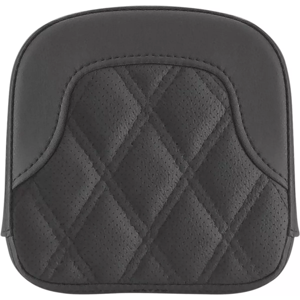 Saddlemen Tall Sissy Bar Pad RoadSofa™ Lattice Stitch Black – 040744 For Harley Motorcycles 1997-2023