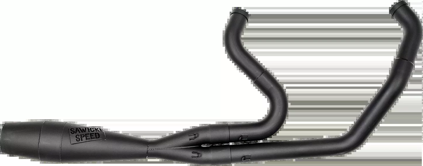 SAWICKI - 2IN1 TC SOFTAIL SHORTY CANNON BLACK - 930-01076