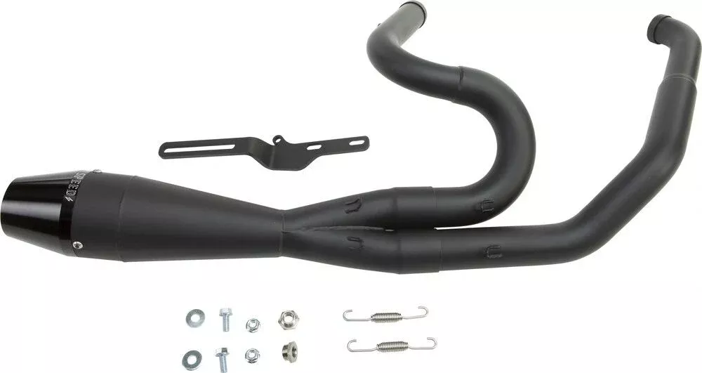 SAWICKI SPEED SHORTY 2:1 EXHAUST 95-16 HARLEY DAVIDSON BAGGER