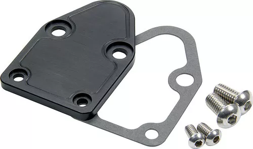 SBC F/P Block Off Plate Black ALL40306