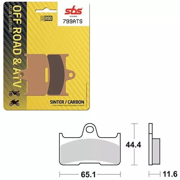 SBS ATV/UTV Sinter Brake Pad (6460799108)