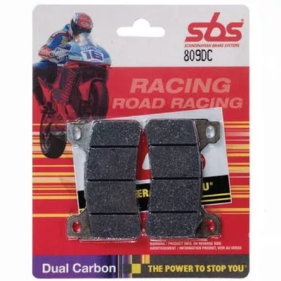 SBS BMW R1200 HP2 Sport 09-11 Dual Carbon Racing Front Brake Pads