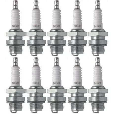 Set of 10 NGK Standard Spark Plugs ski-Doo ELAN 1972-1971 Engine 250cc