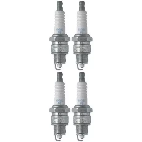 Set 4 NGK Standard Spark Plugs for Kawasaki KDX50-A 2006-2003 Engine 50cc