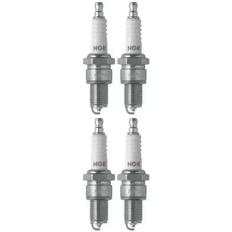 Set 4 NGK Standard Spark Plugs for Yamaha XV920 1983-1981 Engine 920cc