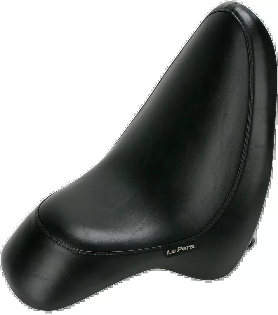Silhouette Solo Seat - Smooth/Bullet - Black - Softail '00-'07
