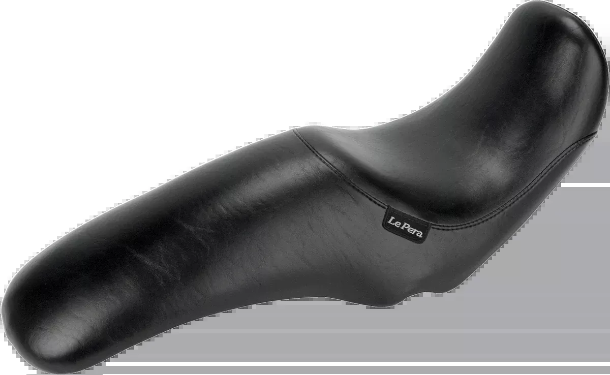 Silhouette Up-Front Seat - Full-Length - Smooth - Black - Dyna '06-'17
