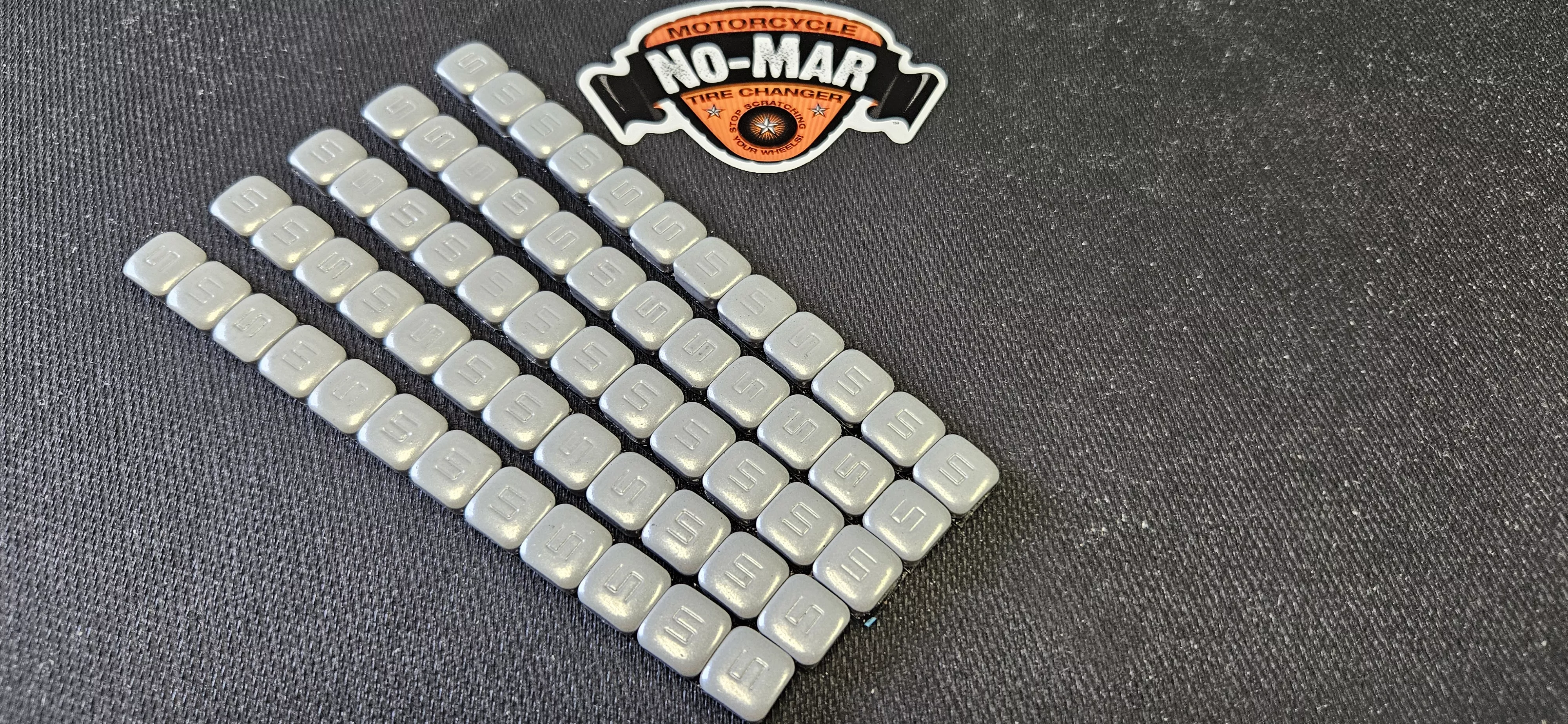 Silver/Grey Wheel Weight Strips [5/PK]
