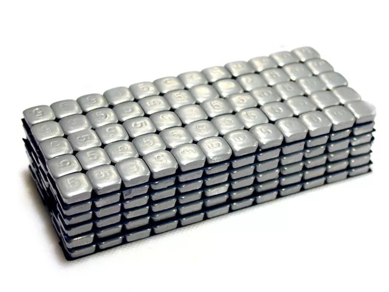 Silver/Grey Wheel Weights [Box]