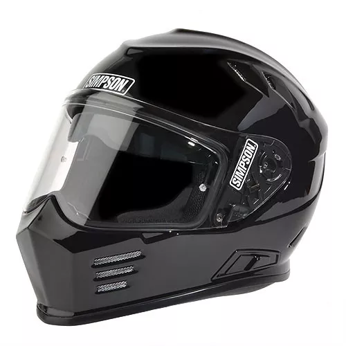 Simpson Ghost Bandit Helmet - Gloss Black - X-SMALL - Open Box