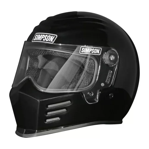Simpson Outlaw 3 Bandit Helmet - Gloss Black