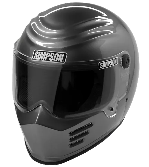 Simpson Outlaw Bandit Helmet - Gunmetal - X-SMALL - Open Box