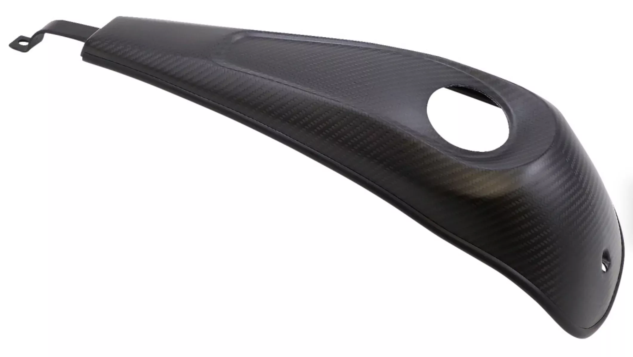 SlyFox Carbon Dash Panel w/ Center Hole - Black Matte