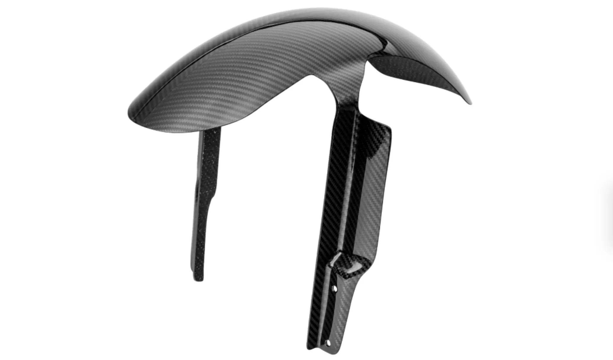 SlyFox Carbon Front Fender – Black Gloss