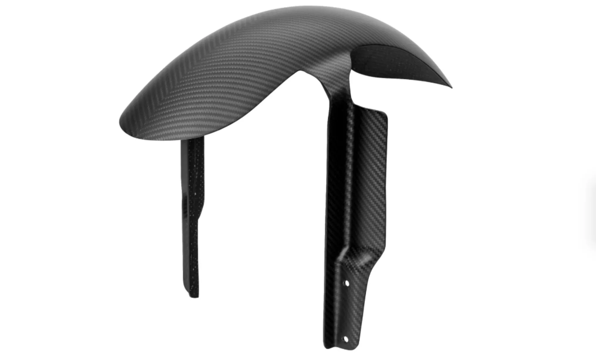 SlyFox Carbon Front Fender – Black Matte