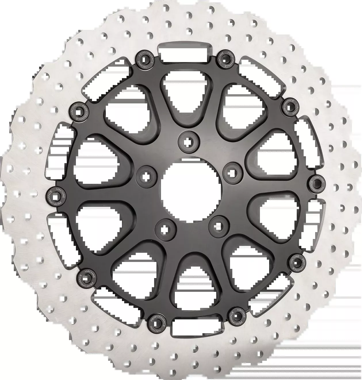 SLYFOX Front Rotor - Black - 13" - 0133-3061S-B
