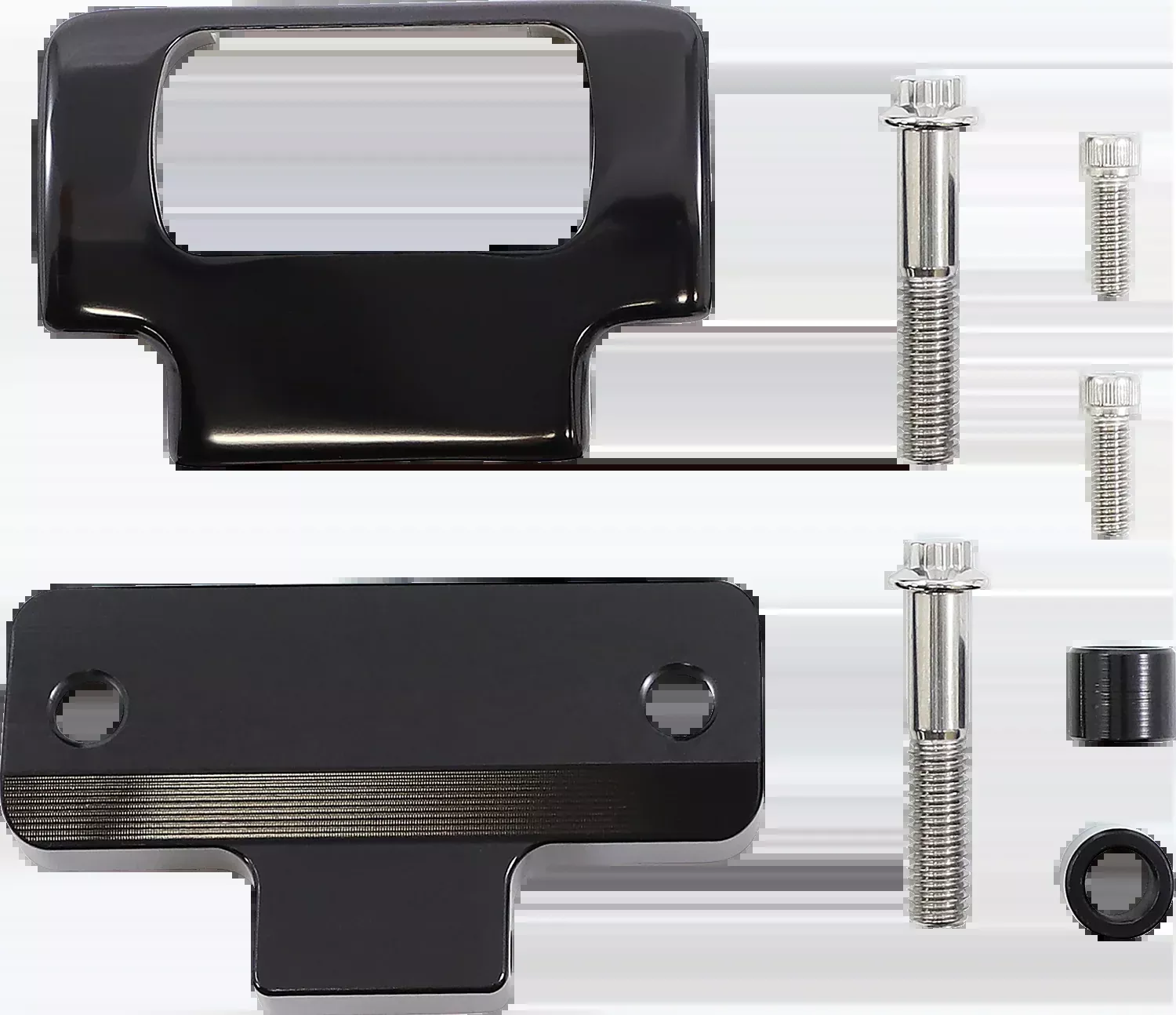 SLYFOX Gauge Mount - M8 Softail - Black - TM-SLY24