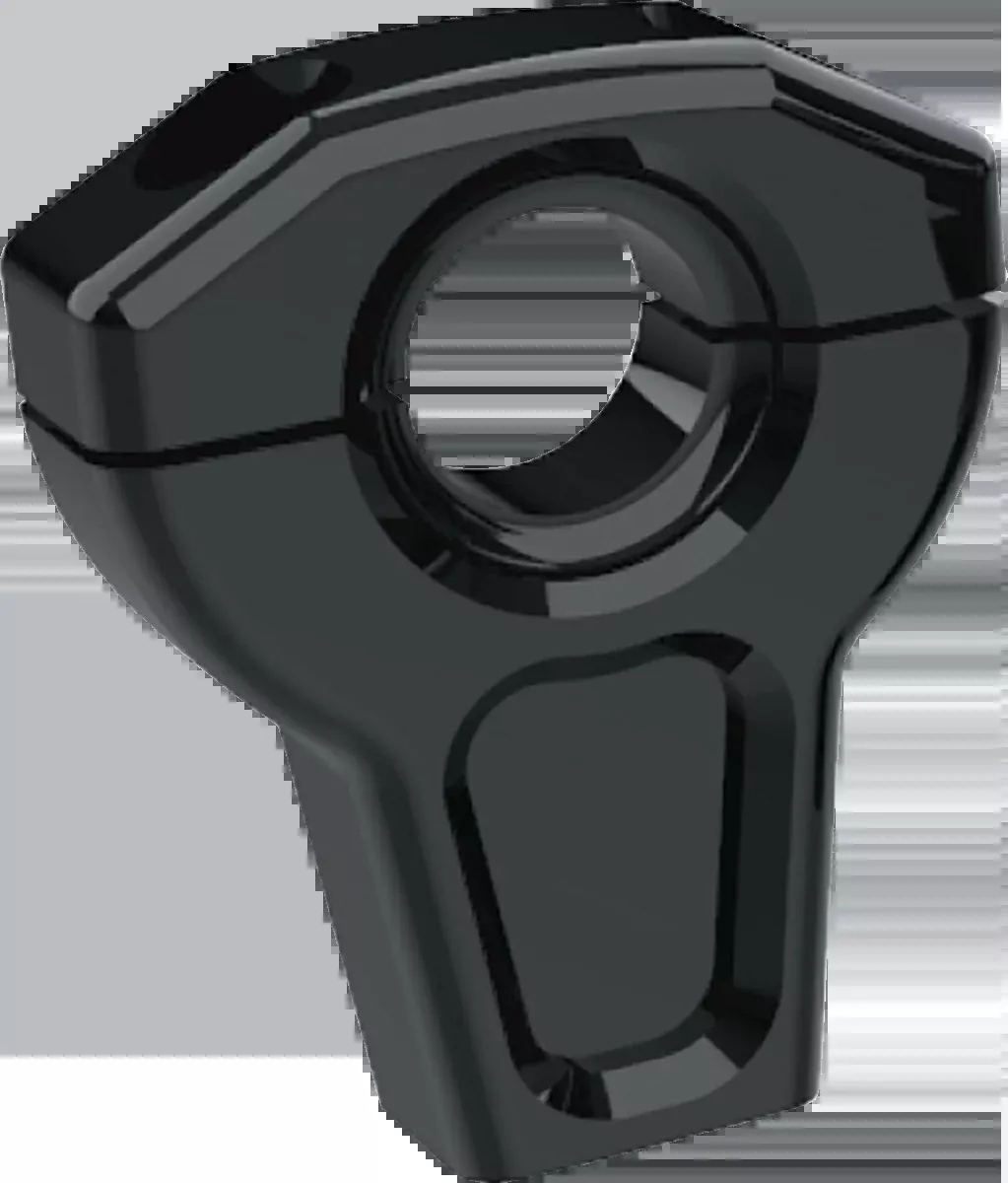 SLYFOX Handlebar Riser Kit - Straight - 1" Clamping - 2-1/2" Rise - Black - TM-SLY16