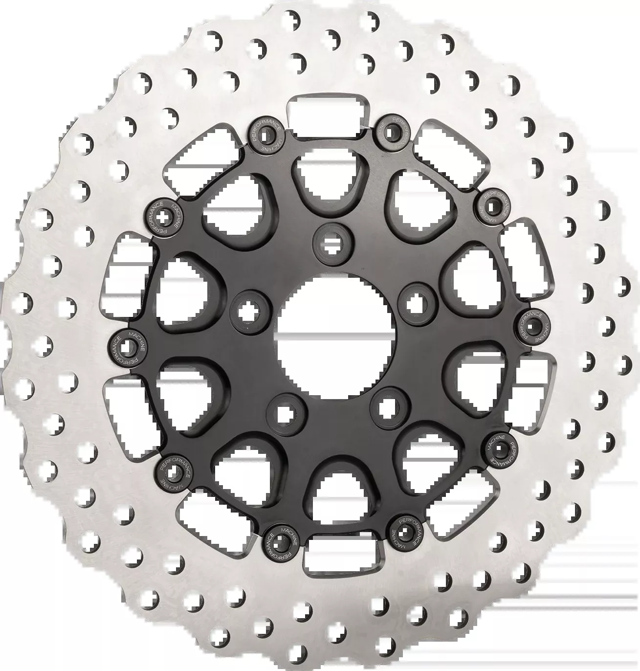 SLYFOX Rear Rotor - Black - 11.8" - 0133-1813S-B
