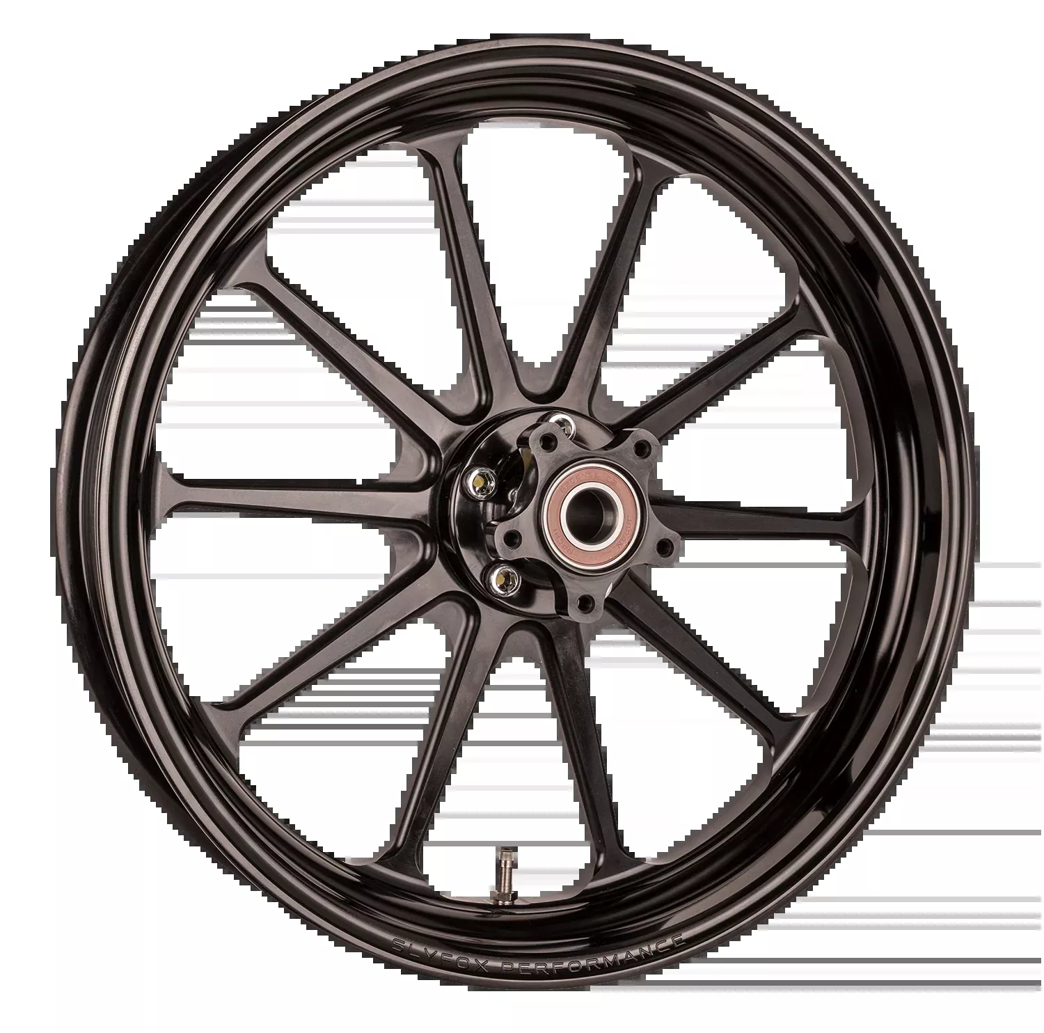 SLYFOX Wheel - Track Pro - Front - Dual Disc/with ABS - Black - 19x3 12047905RSLYAPB